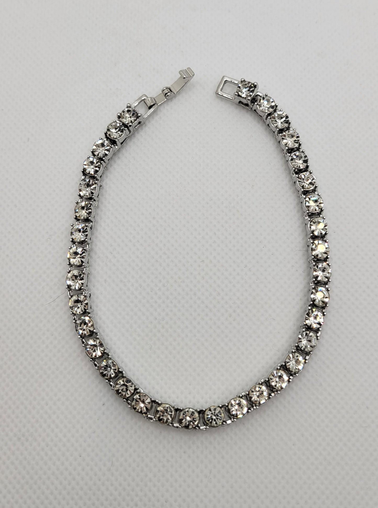 Silver Square Shaped Studded Chain - Item #: 023